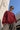 Women Solid Maroon Long line Oversized Sweatshirt