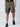 Men Solid Cargo shorts with adjustable hem