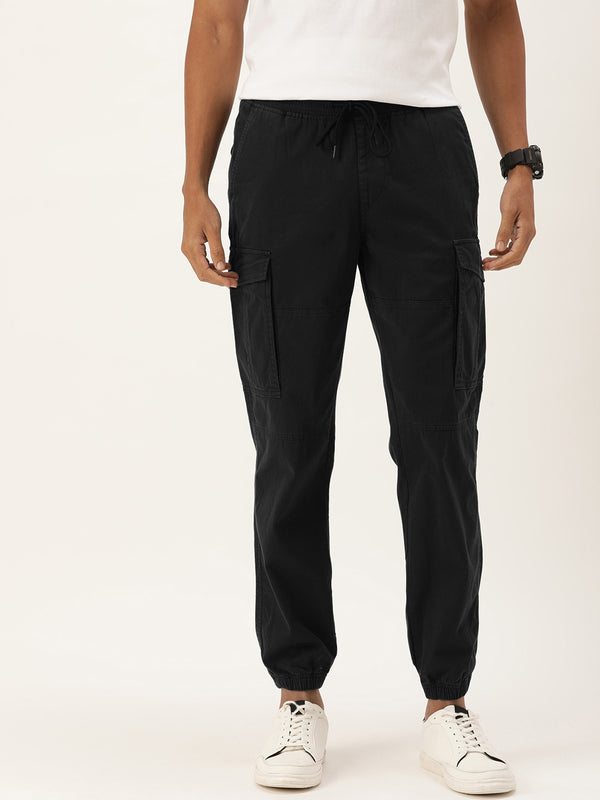 Men Regular Cargo Trousers