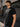 Men Black Solid T-Shirt with Raglan Sleeves