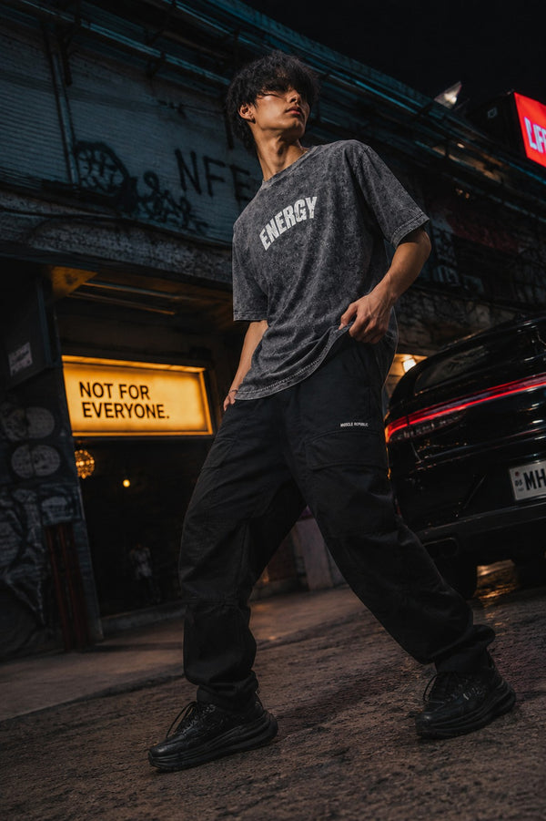 Men Grey Regular Graphic T-Shirt