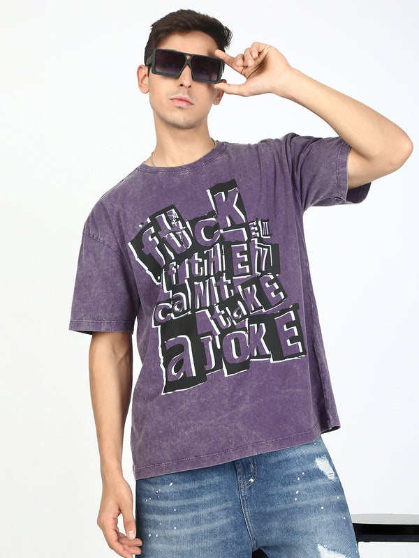 Men Acid Wash T-Shirt