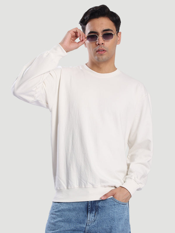 Men's Crew Neck Drop shoulder Sweatshirt