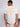 Men White Typography Print Cotton T Shirt