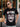 Men Black Typography Print Cotton T Shirt