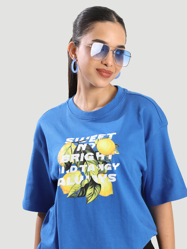 Women Half Sleeve T-Shirt With Graphics