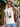 Men Off White Sleeveless Graphic Oversized T Shirt