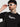 Men Black Regular Fit Applique Embroidery Tshirt