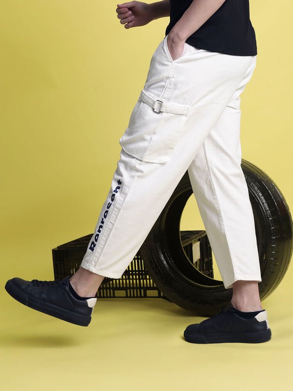 Men Loose Cargo Trousers