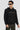 Men Light Weight Kangaroo Pocket Graphic Printed Black Hoodie
