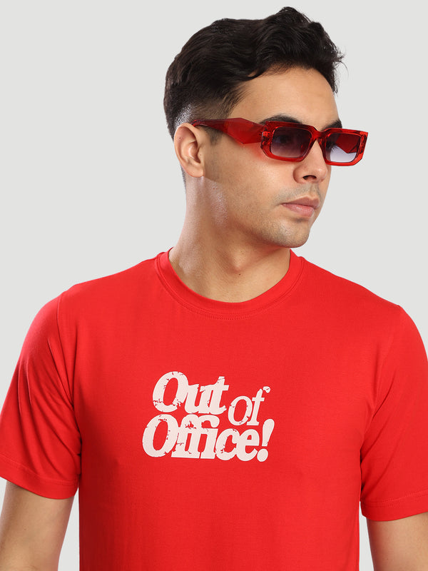 Men Regular Fit Grahic print T Shirt