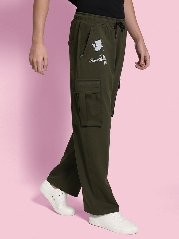 Men Relaxed Cargo Trousers