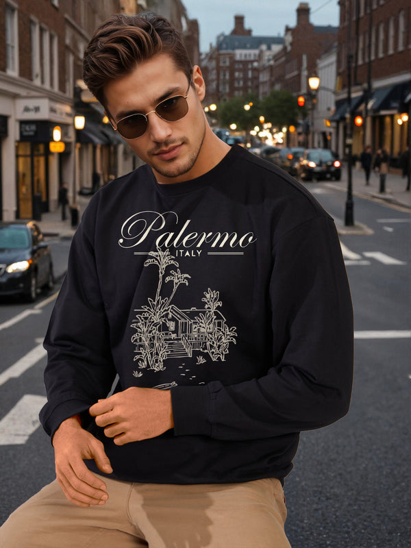 Men Relaxed Sweatshirt