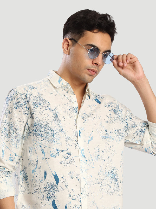 Mens Printed Regular casual shirt