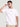 Men White Graphic Embroidered T Shirt