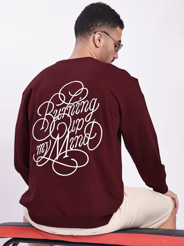 Men Relaxed Sweatshirt