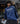 Men Crew Neck Drop Shoulder Graphic printed Navy Sweatshirt