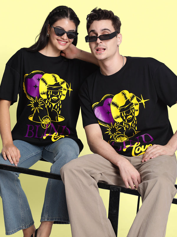 Men Graphic Printed Oversized Fit T-Shirt