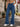 Men Blue Boot Cut Denim Solid Jeans
