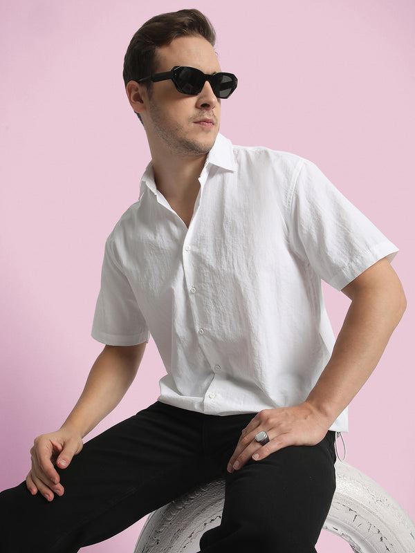Men Solid Shirt