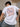 Men White Printed Oversized T-Shirt