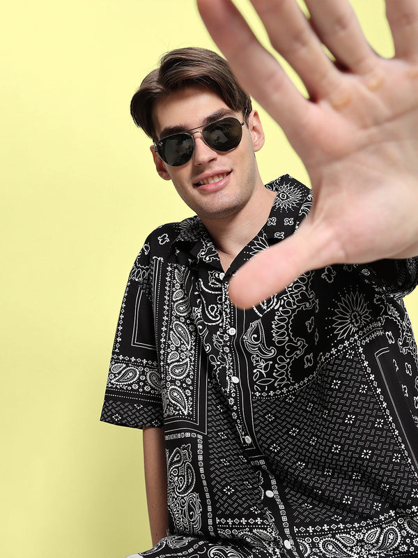 Men Oversized Shirt