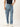 Men Light Blue Relaxed-Fit Solid Cargo Jeans