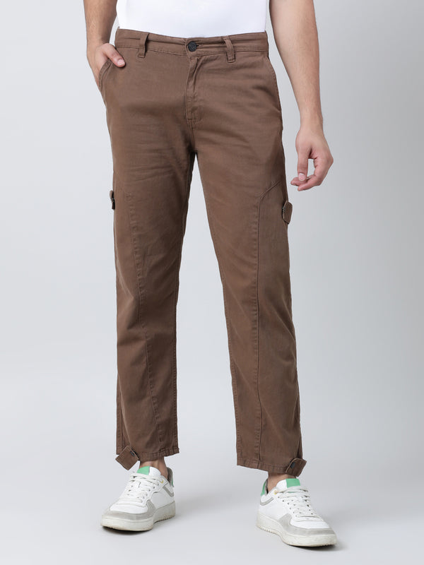 Men Relaxed Cargo Trousers