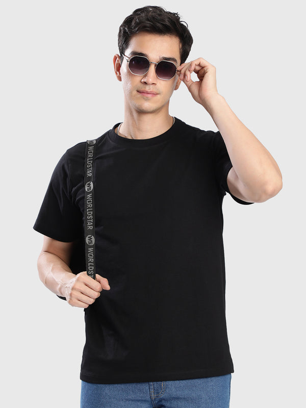 Men Solid T-Shirt