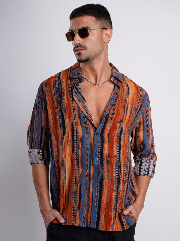 Men Relaxed Shirt