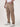 Men Brown Pure Cotton Relaxed Fit Cargo Trouser