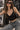 Women Black Overlap Neck Crop Top