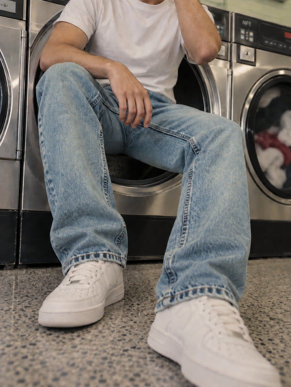 Mens Denim Trouser Basic Along With Coin Pocket