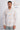 Men Grey and Orange Tropical Print Slub Texture Shirt
