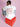 Men White Printed Oversized T-Shirt
