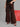 Women Rust Tinted Sustainable Wide-Leg Cargo Jeans