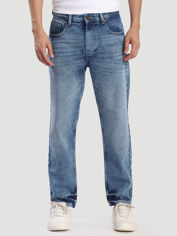 Men Regular Heavy Washed  Jeans
