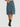 Women Denim Regular Fit Skirt With Front Slit & Fraying