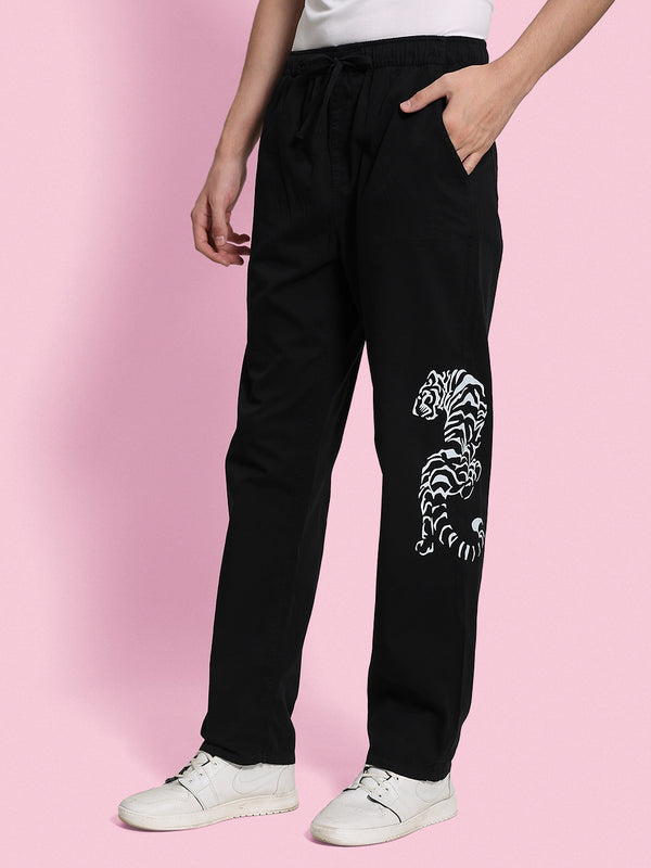 Men Straight Trousers