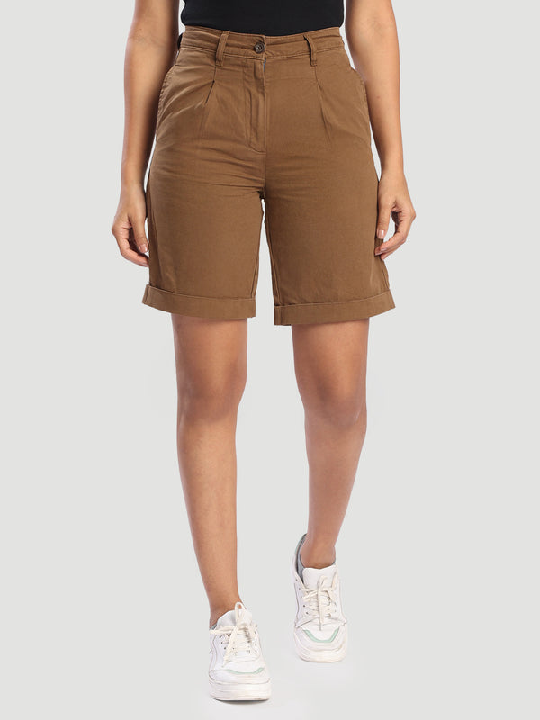 Womens Bermuda Brown shorts