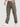 Men Brown Cargo Trousers with Zip Detail