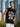 Men Black Sleeveless Typography Oversized T Shirt