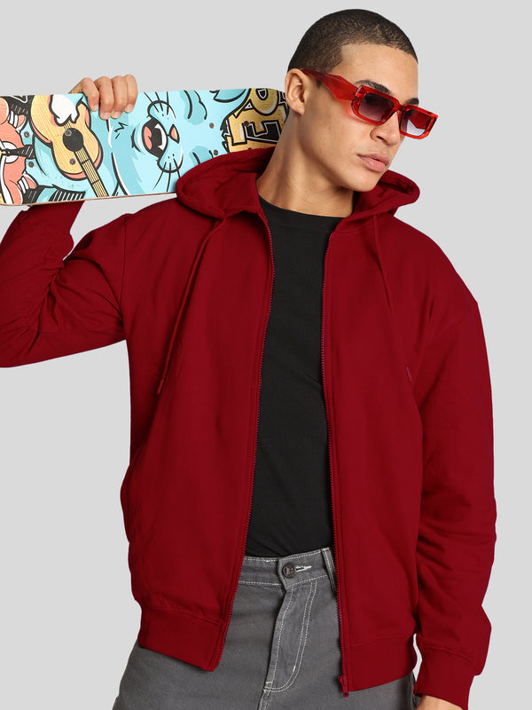 Men Relaxed off white hoodie