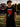 Men Black Graphic Regular Half sleeves T-Shirt