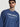 Men Crew Neck Drop Shoulder Graphic printed Navy Sweatshirt