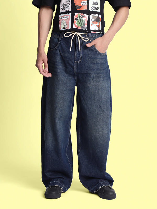 Men Washed Jeans