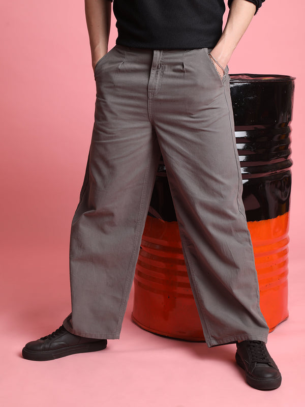 Men Straight Trousers