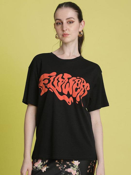 Women Puff Print Graphic T-Shirt