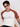 Men Off White and Brown Raglan-Sleeve Typography T-shirt