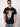 Men Black Cotton Lycra Graphic Print  Shirt